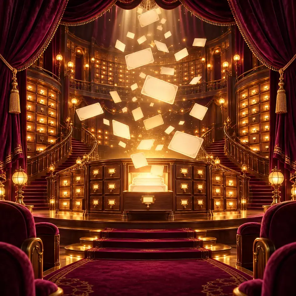 记忆实验馆：14项记忆探索原创概念插画